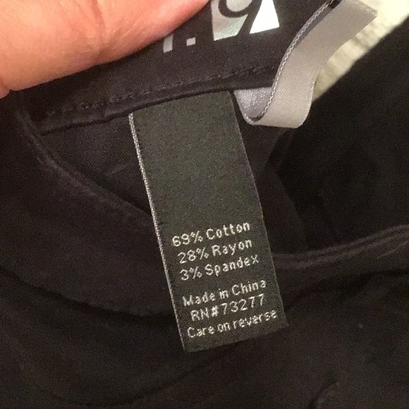 EUC Apt 9 Black straight Pants - size 14 - Picture 5 of 5